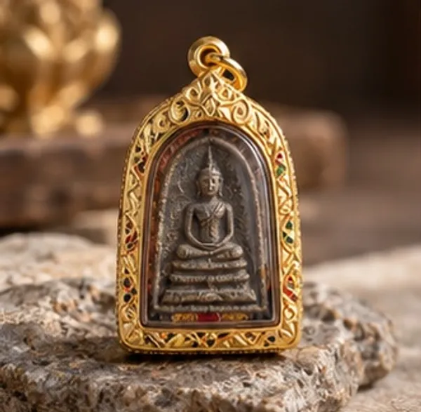 พระเครื่องกรอบทอง